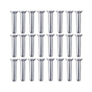 20Pcs T316 Stainless Steel Hand-Crimp Stemball Swage For 1/8Inch Cable Rail K9U7