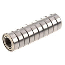 10 Pcs 698Z 8 x 19 x6mm Single Row Sealed Deep Groove Ball Bearings V8M5