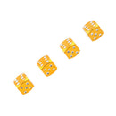 4x Dice Tyre Wheel Rim Tire Air Valve Stem Cap Cover Car Motorcycle