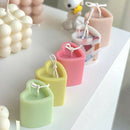 Acrylic Heart Shape Candle Mold Handmade Love Soap Perfume Wax Making Mould