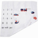 Baby Blankets Newborn Cartoon Cars Printed Infant Photography Backdrop Prop