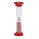 5Pcs colorful sand glass sandglass hourglass timer 30sec /1 /3 /5 /10m â„–[