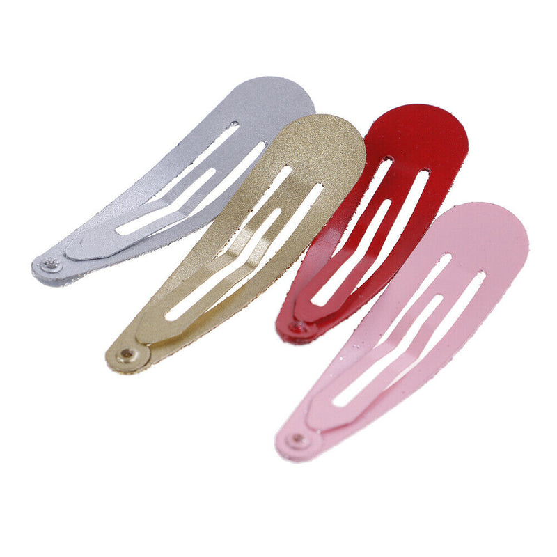 10Pcs/bag Kids girls hair clips glitter hairpins hair barrette metal hairgrip Nw