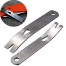 Mini 3" Pocket Pry Bar Pocket Micro Crowbar Keyring EDC Tool Survival OpenerT TO