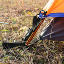 10pcs 7in Aluminium Tent Stakes Peg with Hook for Pitching Camping Tent Canopies