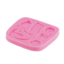 Cake Silicone Molds Alice In Wonderland Cupcake Sugarcraft Mould Baking M&O