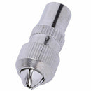 1 x Male TV Coaxial Connector Plug Zinc alloy