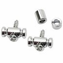 2Pcs Roller String Tree for Guitar Electric Acoustic Box Accessories Chrome