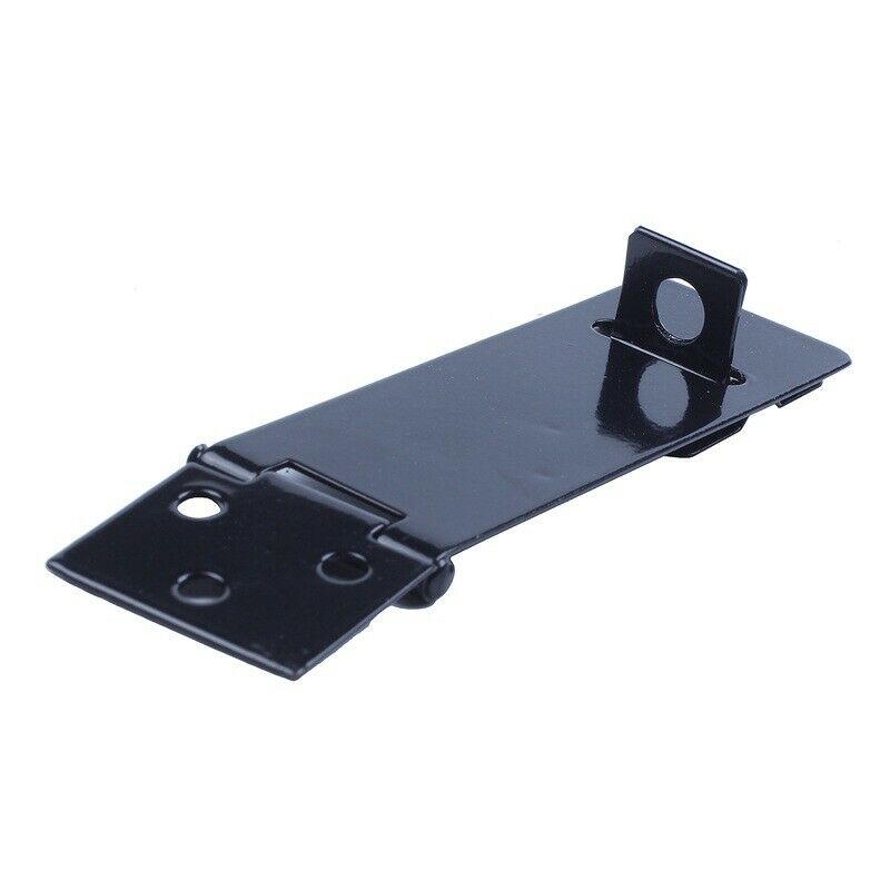 1 Set Black Metal Cabinet Gates Padlock Latch Door Hasp Staple K4U9