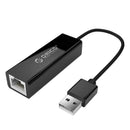 1X(Orico 2 In 1 Usb 2.0 Gigabit Ethernet Adapter Usb To Rj45 10M/100M Lan N