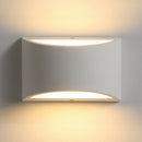 Led Wall Sconce Up and Down Indoor Wall Light Uplighter Downlighter Gypsum