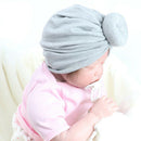 1 PC Fashion Donut Baby Hat Newborn Elastic Cotton Baby Beanie Cap Multicol L6F4