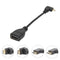 1080P Mini HDMI Type D Male to HDMI Type A Female Converter Adapter Cable 1 x