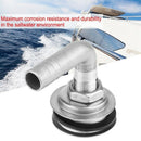 Marine Boat Fuel Tank Vent 5/8 inch Hose 90 Degree Fuel Vent 316 Stainless  E3U8
