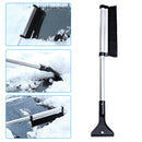 Car Snow Brush Ice Scraper Telescopic Windshield Snow Ice Frost Remover