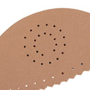 Breathable Invisible Triangle Leather Massage Orthopedic Insoles Arch SupporB3C