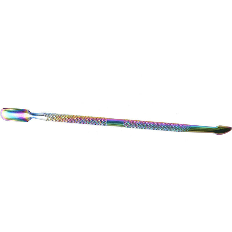 1PC Manicure Stainless Double-Head Cuticle Pusher Dead Skin Remover Nail Art Gn