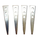 4x Hammer in Vine Eyes Rose Climbing Garden Wire/Cord Plant Training Fence/Wall