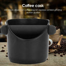 ABS Shock-absorbent Coffee Slag Bucket Anti Slip Grind Dump Bin Waste Bin