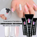 DouborQ Nail Extend Builder Poly Gel Remover Slip Solution Nail Art Design