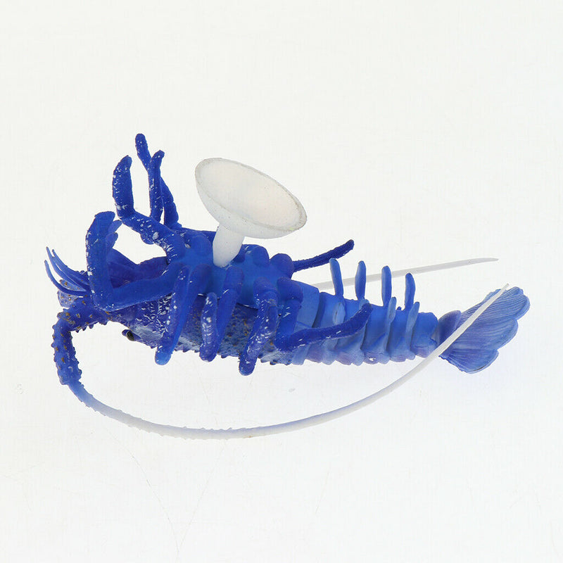 1xAquarium Decor Ornament Artificial Lobsters for Home   Tank Decor Blue