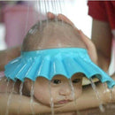 Adjust Shampoo Shower Bathing Bath Protect Soft Cap Hat For Baby Blue Tide