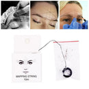 10m Pre-Inked Eyebrow Mapping String Eyebrow Tattoo Eyebrow Marking Box