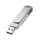 Pen Drive Metal Usb2.0 Stick Micro USB Type C 3-in-1 Flash Drive for PC 32G
