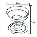 12 Pieces Air Plant Holder Air Plant Tabletop Container Stainless Steel Wir G3Z6