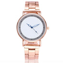 Luxury Women Men Stainless Steel Watch Analog Quartz Bracelet Wrist Watches