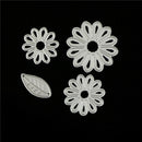 4pcs Petals Metal Cutting Dies Stencil for DIY Scrapbooking Album Paper Card FT