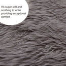 Faux Fur Rug Soft Fluffy Rug 60 x 90 cm Shaggy Rugs Faux Sheepskin Area Rug