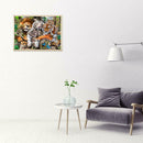 5D DIY Full Drill Diamond Painting Tiger Lion Cross Stitch Embroidery Kits Decor