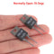 2Pcs  Normally Open Thermal Switch Temperature Sensor Thermostat KSD-01F 70 D JR