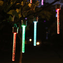 LED Solar Hang Pendant Lights Colorful Outdoor Garden Lamp Chandelier O*