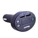 New Car FM Transmitter Bluetooth Hands-Free Car Transmitter Kit Black