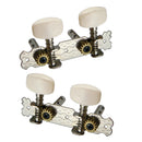 2x Ukulele Tuning Pegs Tuners Machine Heads 2R2L for 4 String Guitar Ukulele