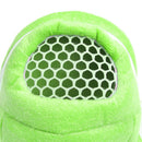 Hamster Rat Chinchilla Hedgehog Sleeping Hanging Bag Bed for Travel L Green