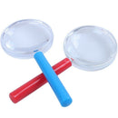 4pcs plastic mini magnifying glass children's toys W1N9