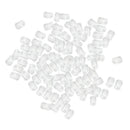 144 Piece Earring Safety Backs for FishHook Earrings Medium Transparent Q1N5