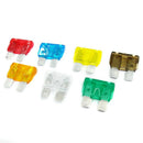 100Pcs Auto Car Vehicle Blade Fuse Set 3/5/7.5/10/15/20/25/30/35A/40A Amp Kits