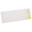 Russian Transparent Stickers Waterproof For PC Laptop Table Keyboard_Letters