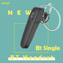 B1 Bluetooth Headset Wireless Noise Reduction w/Mic Handsfree Earbud Earphone