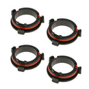 4X H7 Headlight Bulb Holder Base Retainer Conversion Kit for Opel Vauxhall Astra