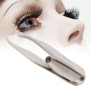 LED Light Stainless Steel Eyebrow Clamps Tweezers Hair Removal Make-up Tool A