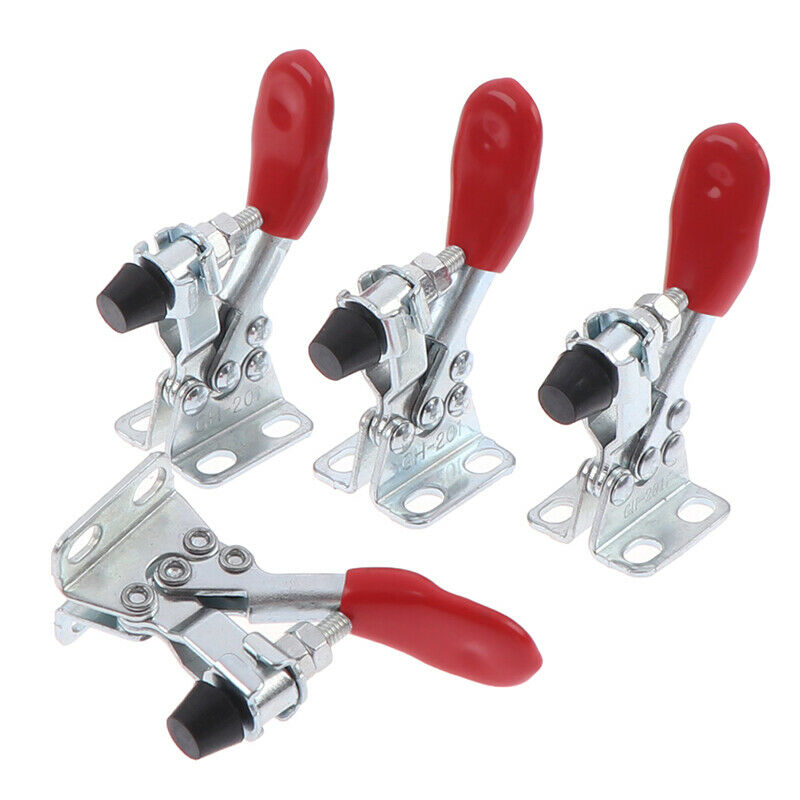 GH-201A Horizontal Toggle Clamp Quick-Release Toggle Clamps Set Hand Clip SEAU