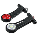 2pcs 24V Car Truck Lorry Elbow Side Marker Lights Indicator Warning Signal L Nw