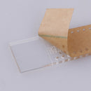 4pcs Leather Craft Clear Acrylic Watch Strap Band Stencil Template B 18-16mm