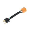 H4 headlight bulb ceramic socket plug connector wiring harn SE