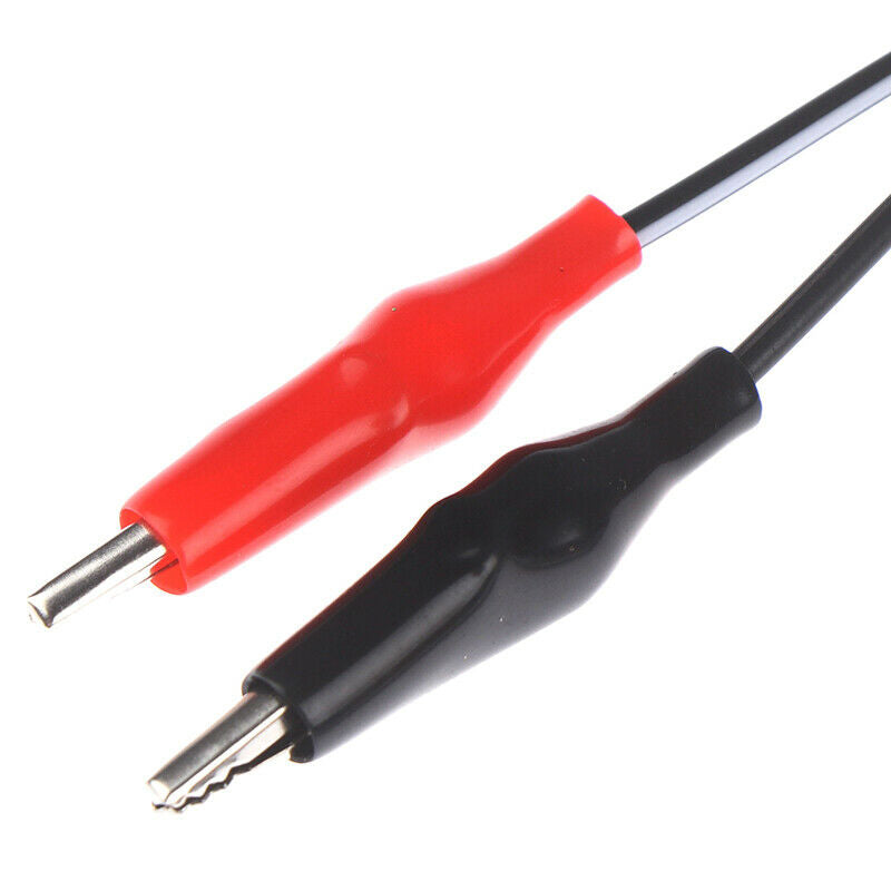 1Pc Alligator Clips Banana Plug Connection Port Power Supply Test Lead Cable  Pf